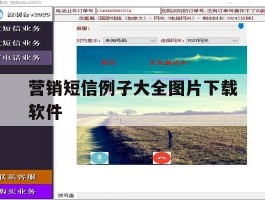 营销短信例子大全图片下载软件的简单介绍