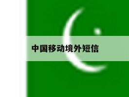 中国移动境外短信